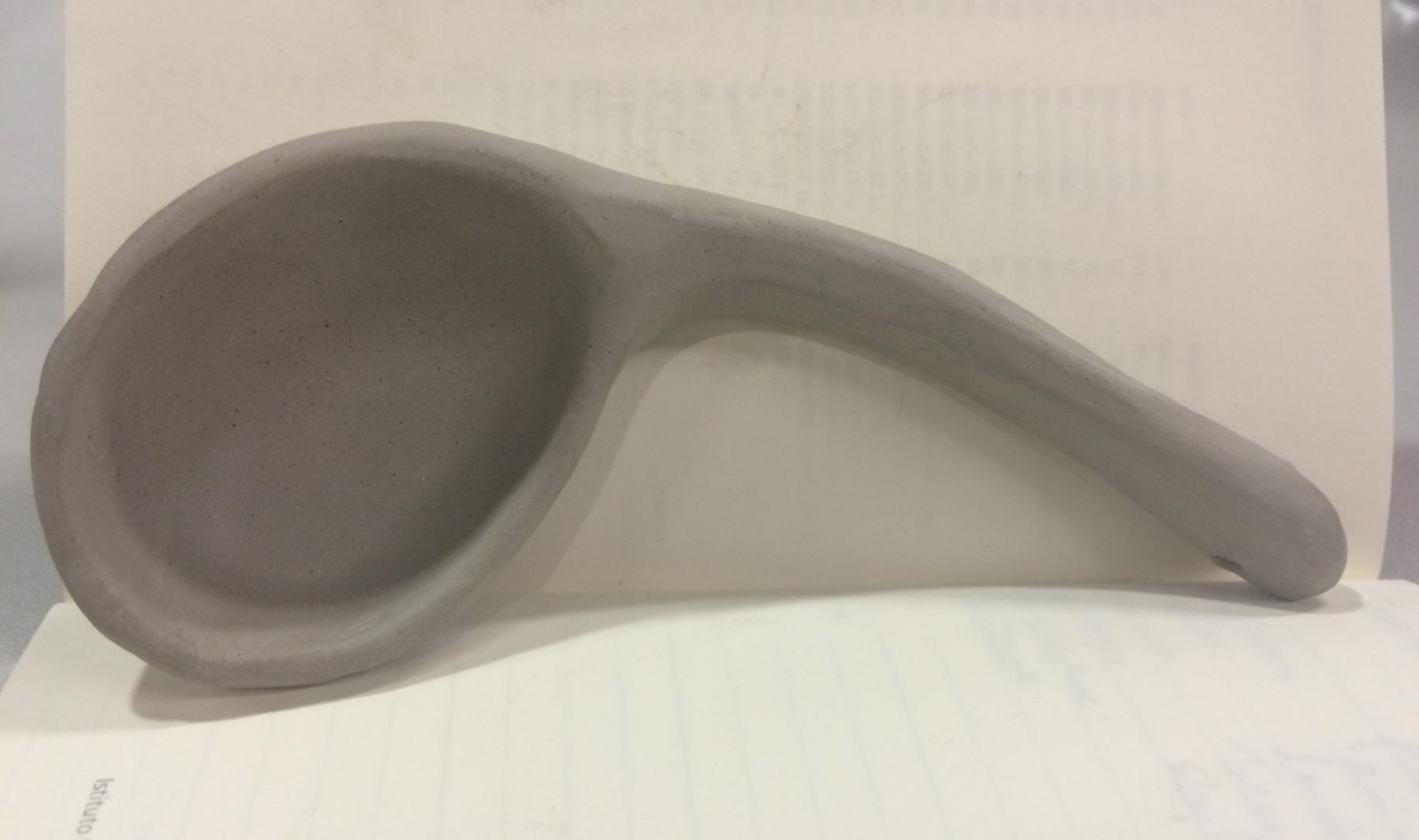 Spoon designed for only right-handed